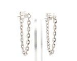 Load image into Gallery viewer, Japanese Platinum Earrings for Women JL PT E 295
