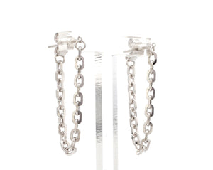Japanese Platinum Earrings for Women JL PT E 295