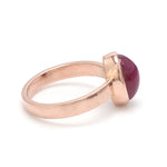 Load image into Gallery viewer, Astrology Natural Ruby Ring made in 18K Rose Gold   Jewelove
