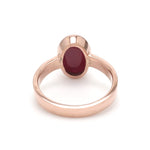 Load image into Gallery viewer, Astrology Natural Ruby Ring made in 18K Rose Gold   Jewelove
