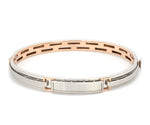 Load image into Gallery viewer, Men of Platinum | Bracelet with Rose Gold for Men JL PTB 0410   Jewelove.US
