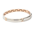 Load image into Gallery viewer, Men of Platinum | Bracelet with Rose Gold for Men JL PTB 0410   Jewelove.US
