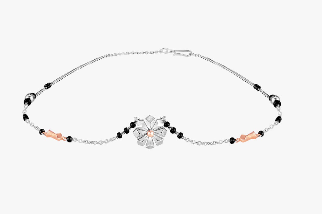 Platinum Rose Gold Mangalsutra for Women JL PT CH 1096   Jewelove.US
