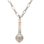 Load image into Gallery viewer, Platinum Rose Gold Gada Pendant for Men JL PT Gada   Jewelove.US
