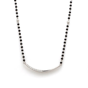 Platinum Mangalsutra Diamond Pendant Chain for Women JL PT CH 1152   Jewelove.US
