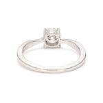 Load image into Gallery viewer, 0.30cts Solitaire Diamond Platinum Twisted Shank Ring JL PT 2004   Jewelove.US
