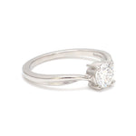 Load image into Gallery viewer, 20 Pointer Solitaire Diamond Platinum Twisted Shank Ring JL PT 2004-C   Jewelove.US
