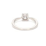 Load image into Gallery viewer, 0.50cts Solitaire Diamond Platinum Twisted Shank Ring JL PT 2004-A   Jewelove.US
