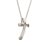 Load image into Gallery viewer, Platinum Single Diamond Cross Pendant JL PT P 309   Jewelove
