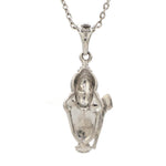 Load image into Gallery viewer, Plain Platinum Murugan Pendant JL PT Murugan   Jewelove.US
