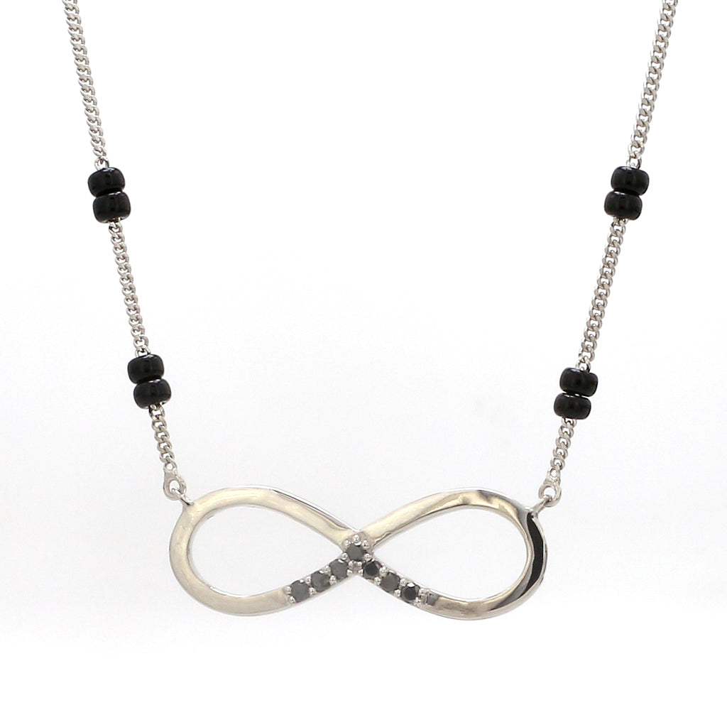 Customised Platinum Mangalsutra Pendant with Chain JL PT P 311   Jewelove.US