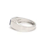 Load image into Gallery viewer, 1 Carat Approx  Blue Sapphire Platinum Ring JL PT 1218   Jewelove
