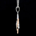 Load image into Gallery viewer, Star of David Platinum Rose Gold Pendant JL PT P 312   Jewelove.US
