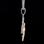 Load image into Gallery viewer, Star of David Platinum Rose Gold Pendant JL PT P 312   Jewelove.US
