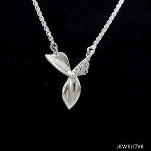 Platinum Pendant with Diamonds for Women JL PT P 1257   Jewelove.US