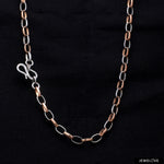 Load image into Gallery viewer, Platinum + Rose Gold Chain for Men JL PT CH 1042   Jewelove.US
