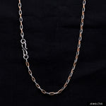 Load image into Gallery viewer, Platinum + Rose Gold Chain for Men JL PT CH 1041
