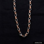 Load image into Gallery viewer, Platinum + Rose Gold Chain for Men JL PT CH 1043   Jewelove.US
