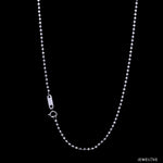 Load image into Gallery viewer, 2mm Diamond Cut Balls Japanese Platinum Chain for Women JL PT CH 1147   Jewelove.US
