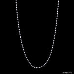 Load image into Gallery viewer, 2mm Diamond Cut Balls Japanese Platinum Chain for Women JL PT CH 1147   Jewelove.US
