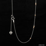 Load image into Gallery viewer, Japanese Plain Platinum Rose Gold Chain for Women JL PT CH 1053
