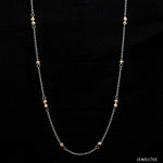 Load image into Gallery viewer, Japanese Plain Platinum Rose Gold Chain for Women JL PT CH 1053   Jewelove.US
