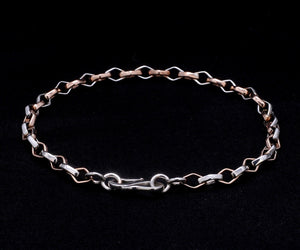 Platinum Rose Gold Bracelet for Men JL PTB 1043