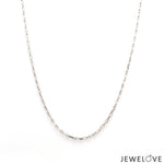 Load image into Gallery viewer, Thin Platinum Chain with Rectangular Links JL PT CH 905   Jewelove.US
