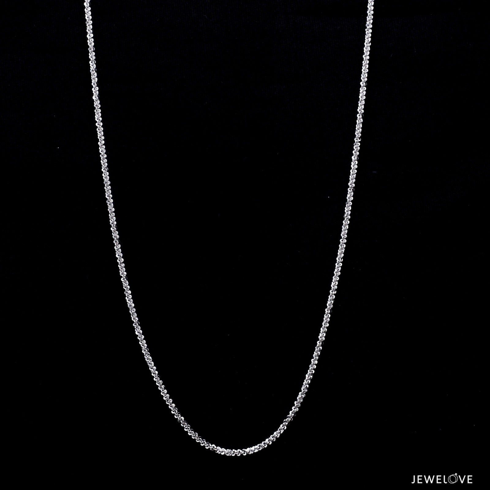 Platinum Chain for Women JL PT CH 964   Jewelove.US
