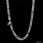 Load image into Gallery viewer, Japanese Figaro Platinum Sachin Chain with Diamond Cutting for Men JL PT CH 979
