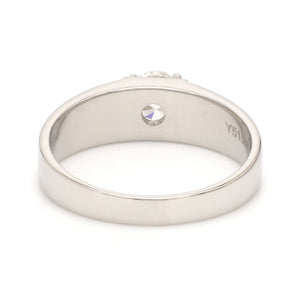 30-Pointer Solitaire Platinum for Men Ring JL PT 1237   Jewelove.US