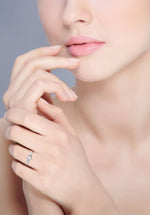 Load image into Gallery viewer, 0.30 cts Solitaire Platinum Ring JL PT RS RD 175   Jewelove.US
