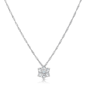 Platinum Evara Detachable Aura Pendant with Diamonds for Women JL PT P 196