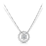 Load image into Gallery viewer, Platinum Evara Detachable Aura Pendant with Diamonds for Women JL PT P 196   Jewelove.US
