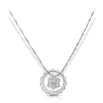 Load image into Gallery viewer, Platinum Evara Detachable Aura Pendant with Diamonds for Women JL PT P 196
