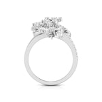 Load image into Gallery viewer, Designer Diamond Flower Cocktail ring in Platinum for Women JL PT R 007   Jewelove.US
