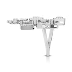 Load image into Gallery viewer, Designer Diamond Cocktail ring in Platinum for Women JL PT R 008
