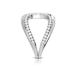 Load image into Gallery viewer, Platinum Infinity Ring with Diamonds for Women JL PT R-12   Jewelove.US
