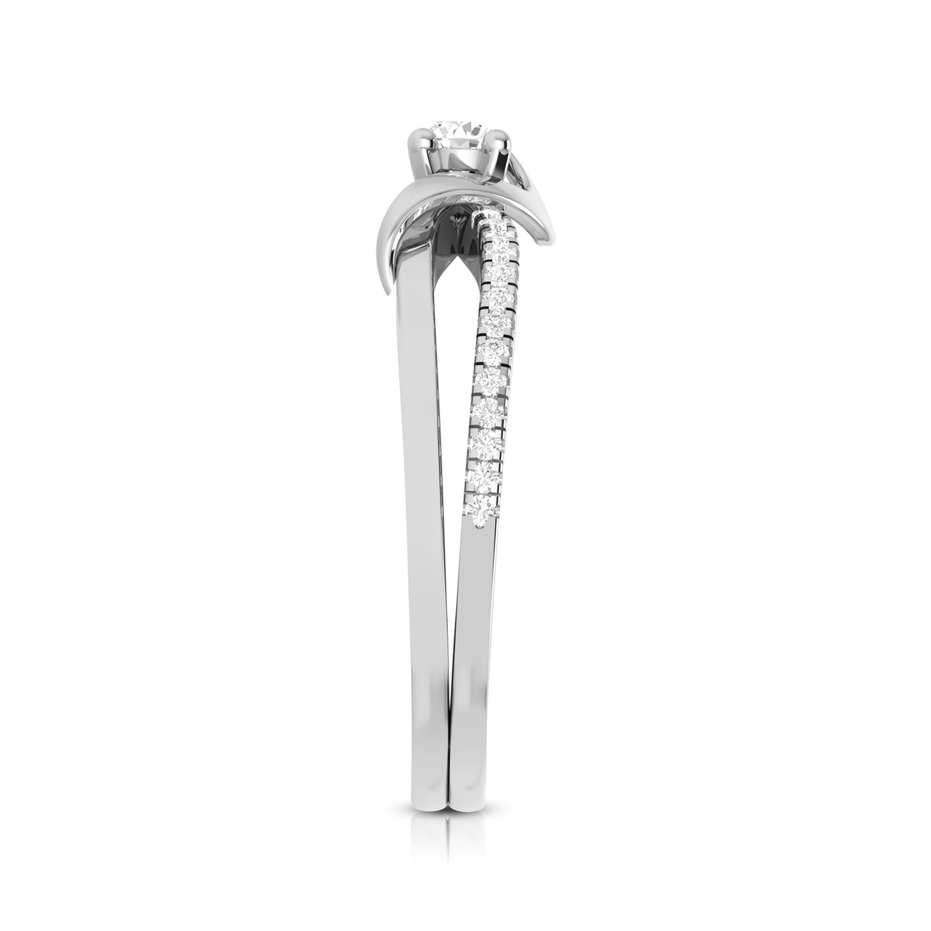 Designer Diamond Ring for Women JL PT R-39   Jewelove.US