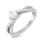 Load image into Gallery viewer, 15 Pointer Designer Diamonds Ring for Women JL PT R-43  VVS-GH-Women-s-Band-only Jewelove.US
