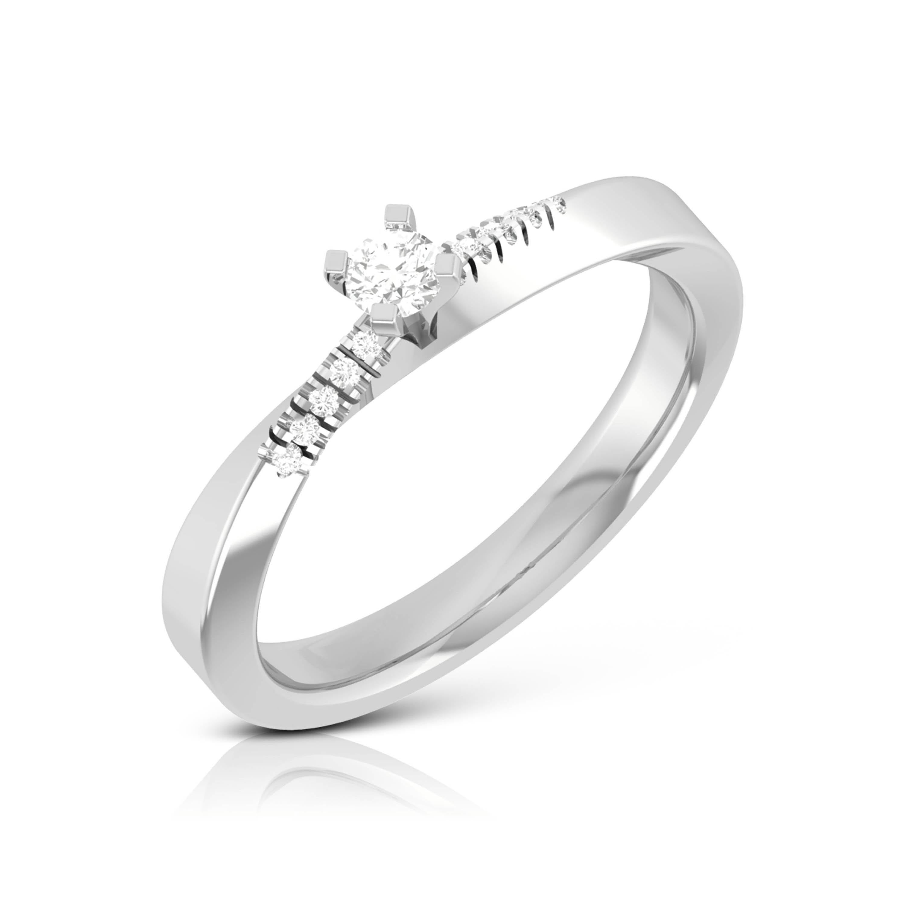 Designer Diamond Ring for Women JL PT R-44  VVS-GH-Women-s-Band-only Jewelove.US
