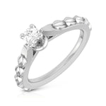 Load image into Gallery viewer, 0.20cts Solitaire Diamond Platinum Ring for Women JL PT R-47   Jewelove.US
