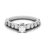 Load image into Gallery viewer, 0.20cts Solitaire Diamond Platinum Ring for Women JL PT R-47   Jewelove.US
