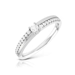 Load image into Gallery viewer, 10 Pointer Diamond Shank Platinum Ring for Women JL PT R-49   Jewelove.US
