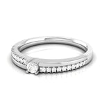 Load image into Gallery viewer, 10 Pointer Diamond Shank Platinum Ring for Women JL PT R-49   Jewelove.US
