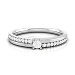 Load image into Gallery viewer, 10 Pointer Diamond Shank Platinum Ring for Women JL PT R-49   Jewelove.US
