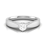 Load image into Gallery viewer, 0.20cts Solitaire Platinum Engagement Ring for Women JL PT R-54   Jewelove.US
