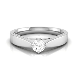 0.20cts Solitaire Platinum Engagement Ring for Women JL PT R-54   Jewelove.US