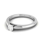 Load image into Gallery viewer, 0.20cts. Solitaire Platinum Engagement Ring for Women JL PT R-56   Jewelove.US
