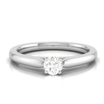 Load image into Gallery viewer, 0.20cts. Solitaire Platinum Engagement Ring for Women JL PT R-56   Jewelove.US
